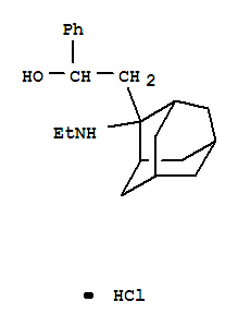 2-[2-(乙胺基)三环[3.3.1.1~3,7~]癸-2-基]-1-苯基乙醇盐酸