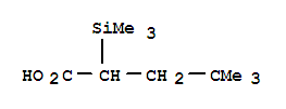 4,4-二甲基-2-(三甲基甲硅烷基)戊酸
