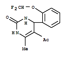 5-乙酰基-4-[2-(二氟甲氧基)苯基]-6-甲基-3,4-二氢嘧啶-2(1H)-酮