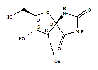 (2R,3S,4R,5S)-3,4-二羟基-2-(羟基甲基)-1-氧杂-6,8-二氮杂螺[4.4]壬烷-7,9-二酮