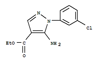 5-氨基-1-(3-氯苯基)-1H-吡唑-4-羧酸乙酯