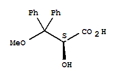 (S)-2-羟基-3-甲氧基-3,3-二苯基丙酸