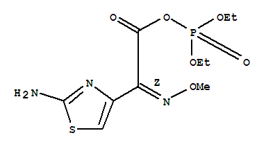 0，0ˉ二乙基硫代磷酰基ˉ（Z）－2－（5ˉ氨基－1．2．4-噻二唑-3-基）-2－甲氧亚氨基乙酸酯（AE活性磷脂）