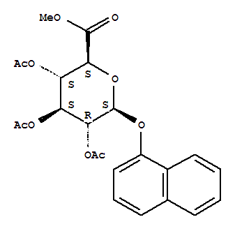 甲基1-萘基2,3,4-三-O-乙酰基己o吡喃并s艾杜糖醛酸酯
