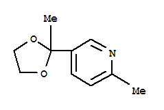 3-(2-甲基-1,3-二氧戊烷-YL)-6-甲基吡啶