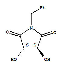 (3S,4S)-1-苄基-3,4-二羟基吡咯烷-2,5-酮