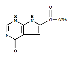 4-羟基-7H-吡咯并[2,3-D]嘧啶-6-甲酸乙酯