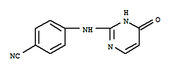4-N[2(4-羟基嘧啶基)]氨基苯腈