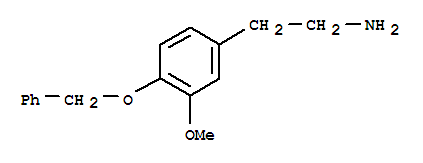 4-苄氧基-3-甲氧基苯乙胺; 2-(4-苄氧基-3-甲氧基苯基)乙胺