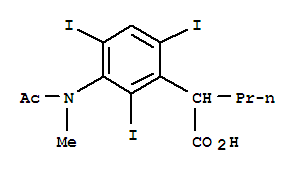 2-[3-[甲基(乙酰基)氨基]-2,4,6-三碘苯基]戊酸