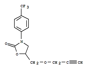 5-[(2-丙炔基氧基)甲基]-3-[4-(三氟甲基)苯基]-2-恶唑烷酮