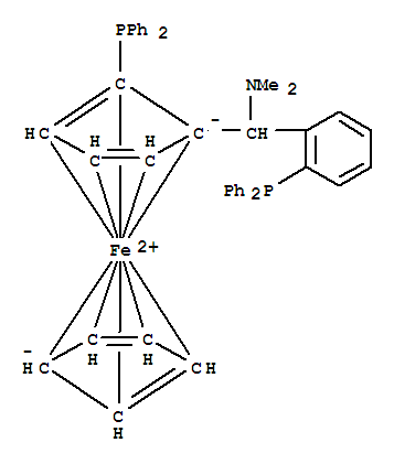 (1S)-二苯基膦-2-[(R)-α-(N,N-二甲胺)-邻二苯膦苯甲基]二茂铁