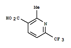 2-甲基-6-三氟甲基吡啶-3-羧酸