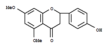 2-(4-羟基苯基)-5,7-二甲氧基-2,3-二氢-4H-苯并吡喃-4-酮