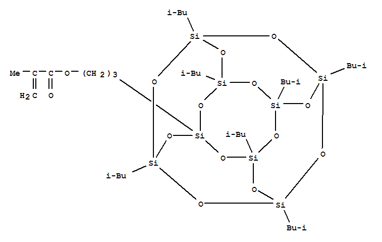PSS-(1-丙基异丁烯酸)-七异丁基取代