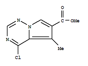 4-氯-5-甲基吡咯[2,1-F][1,2,4]三嗪-6-羧酸甲酯