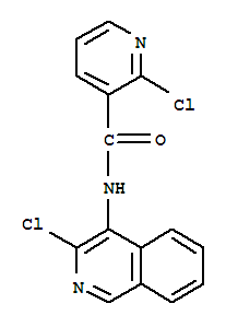 2-氯-N-(3-氯-4-异喹啉基)烟酰胺