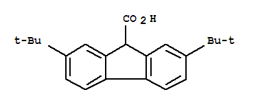 2,7-二叔丁基芴-9-羧酸