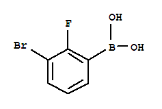 3-溴-2-氟苯硼酸