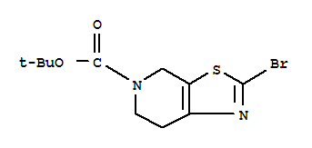 2-溴-6,7-二氢噻唑并[5,4-C]吡啶--5(4H)-甲酸叔丁酯