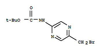 (5-溴乙基吡嗪-2-基)氨基甲酸叔丁酯