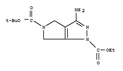 5-Boc-3-氨基-4，6-二氢吡咯并[3，4-C]吡唑-1-甲酸乙酯