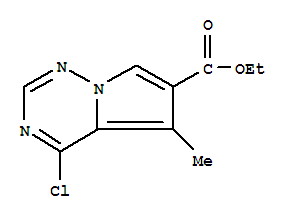 4-氯-5-甲基吡咯并[1,2-F][1,2,4]三嗪-6-羧酸乙酯
