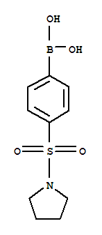 4-(1-吡咯烷基磺酰基)苯硼酸