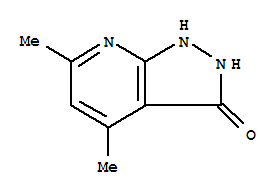 4,6-二甲基-1,2-二氢-3H-吡唑并[3,4-b]吡啶-3-酮
