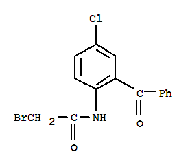 2-(2-溴乙酰氨基)-5-氯二苯甲酮