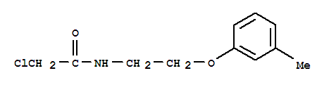 乙酰胺,2-氯-N-[2-(3-甲基苯氧基)乙基]-