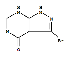 3-溴-1，5-二氢-4H-吡唑并[3，4-D]嘧啶-4-酮