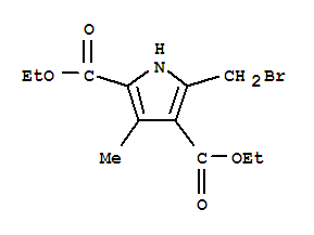 5-溴甲基-3-甲基-1H-吡咯-2,4-二羧酸二乙酯