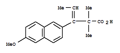 beta-亚乙基-6-甲氧基-alpha,alpha-二甲基萘-2-丙酸