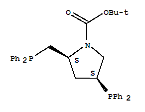 (2S,4S)-4-二苯基膦-2-(二苯基膦甲基)-1-特丁氧羰基吡咯烷