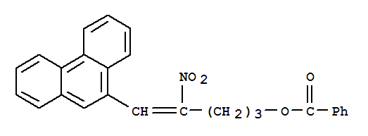 4-硝基-5-(菲-9-基)戊-4-烯-1-基苯酸酯