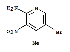 2-氨基-4-甲基-5-溴-3-硝基吡啶