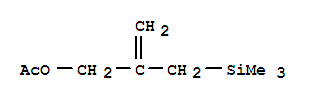 2-(三甲基硅甲基)烯丙基乙酸酯; 2-(乙酰氧基甲基)烯丙基三甲基硅烷