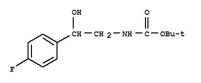N-BOC-2-(4-氟苯基)-2-羟基乙胺
