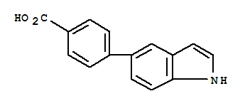 4-(1H-吲哚-5-基)苯甲酸