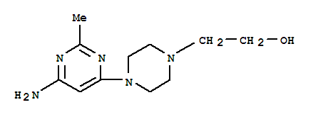 2-(4-(6-氨基-2-甲基嘧啶-4-基)哌嗪-1-基)乙醇