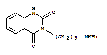 3-(3-苯基氨基-丙基)-1H-喹唑啉-2,4-二酮