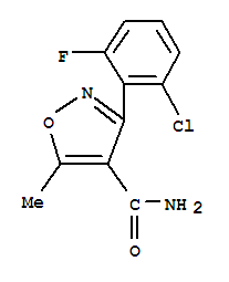 3-(2-氯-6-氟苯基)-5-甲基异恶唑-4-甲酰胺