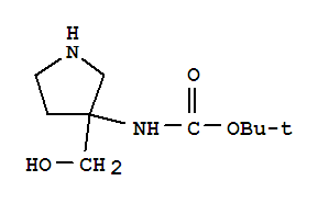 3-羟甲基-3-BOC-氨基吡咯烷