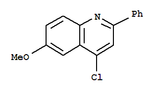 4-氯-6-甲氧基-2-苯基喹啉