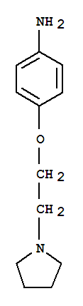 4-[2-(吡咯烷-1-基)乙氧基]苯胺