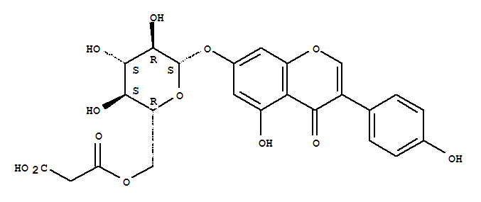 丙二酰染料木苷对照品(标准品) | 51011-05-3