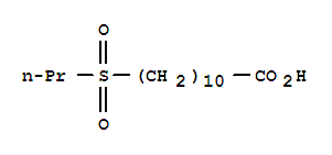 11-丙基磺酰基十一烷酸
