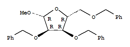 1-甲氧基-2,3,5-三苄氧基-beta-D-呋喃核糖