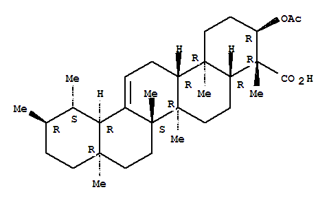 3-乙酰基-beta-乳香酸对照品(标准品) | 5968-70-7